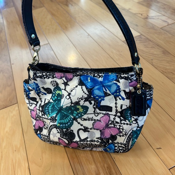 Coach Limited Edition Carly Butterfly Shoulder Bag- Rare Find!